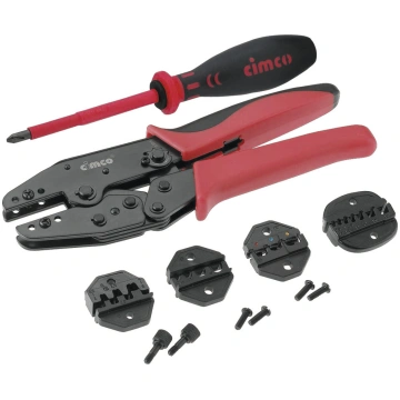 Cimco āderuzgaļu prese 0.5-16mm2 ar maināmiem ieli