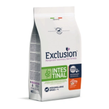 Exclusion Intestinal diētiskā sausā barība vidējo 