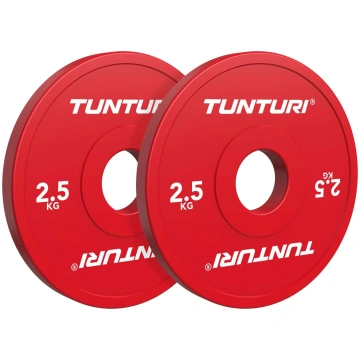 Weight plates TUNTURI Platinum Fractional Plates, 