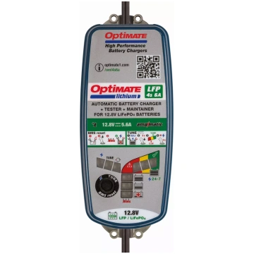 Optimate Lithium 4s 6A akumulatoru lādētājs Tecmat