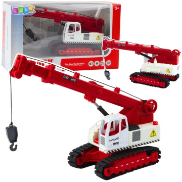 Rotaļu ceļamkrāns Lean Toys Engineering Truck, bal