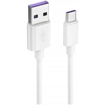 Kabel USB USB-C - USB-C 0.3 m Bialy (35139) 35139 
