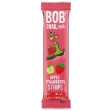 Ābolu un zemeņu uzkoda 14g BOB SNAIL