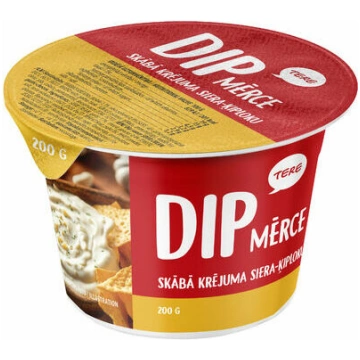 Dipmērce siera - ķiploku 200g, Tere