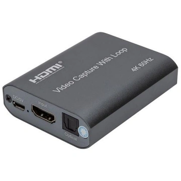 Video Capture with Loop HDMI USB2.0, 4K 60Hz CA914