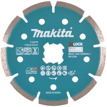 Makita Dimanta griezripa ar segmentiem 125mm Beton