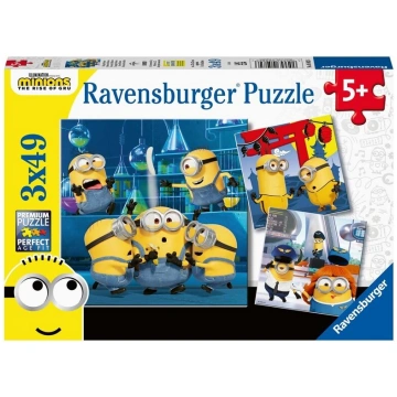 Ravensburger puzle smieklīgi minioni 3x49p 5082