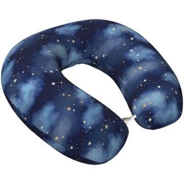 Starry Sky A ceļojuma spilvens Memory Foam kakla s