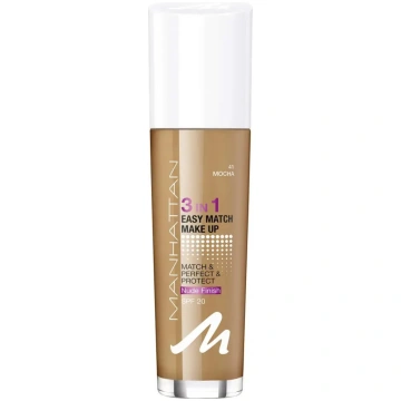 Manhattan, Easy Match 3 In 1, Liquid Foundation, 4