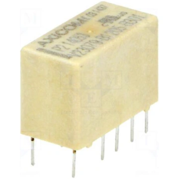 Relay: electromagnetic | DPDT | Ucoil: 24VDC | 0.5
