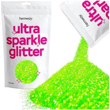 Hemway Premium Ultra Sparkle Glitter, daudzfunkcio