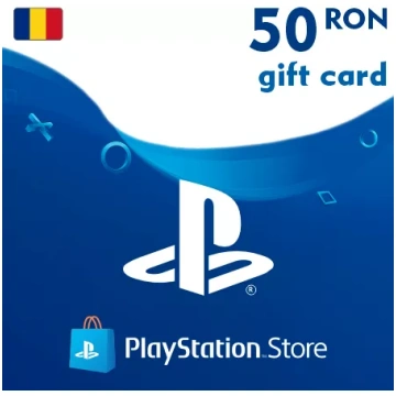 PSN Card 50 RON (Rumānija) - PlayStation Dāvanu Ka