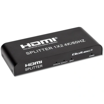 Qoltec 51797 Active HDMI Splitter 2 x HDMI 4K x 2K
