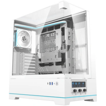 Darkflash DY450 PRO computer case with fan (white)