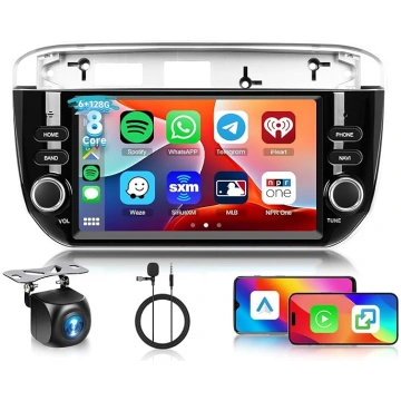 [6G+128G] 8-core auto radio Fiat Punto 2010-2016/L