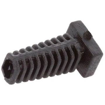 Strain relief; elastomer; black; Panel thick: max.