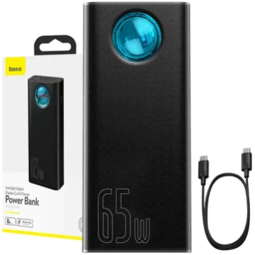Powerbank Baseus Amblight 30000mAh, 4xUSB, USB-C, 