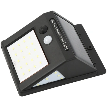 Solar wall light with motion sensor 6W 5500K LED K