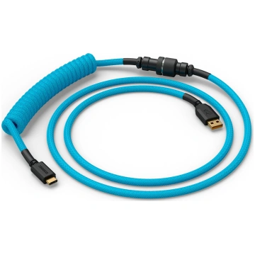 Glorious GMMK Coiled Cable Electric Blue Spiralkab