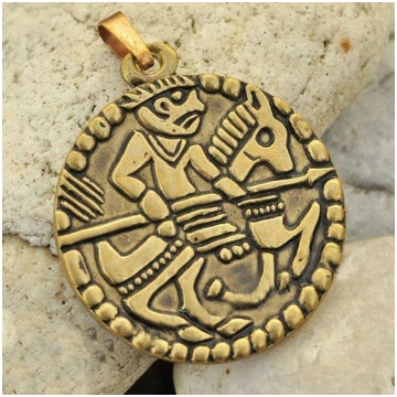VIKING AMULET the rider