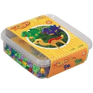 Hama Beads And Pegboard In Box Dinosaur (8742) 874