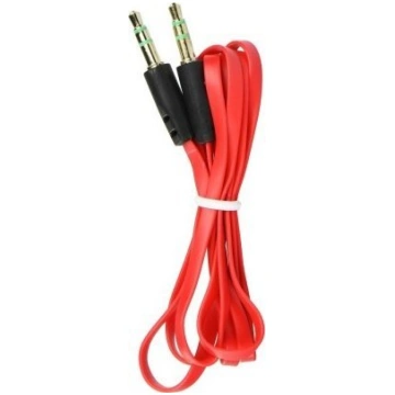Kabel OEM Jack 3.5mm - Jack 3.5mm 1 m czerwony 140
