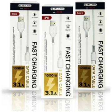 Kabel Micro Usb Jellico Kds-30, ātra uzlāde, 3.1a