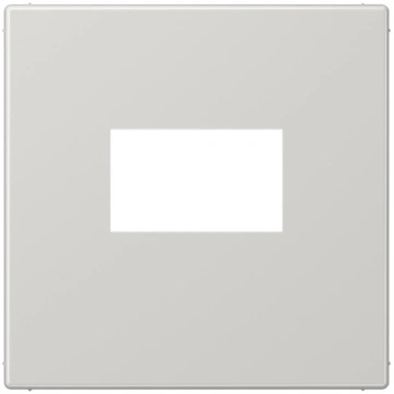 Jung centralplate USB lādētājam gaiši pelēka LS, L