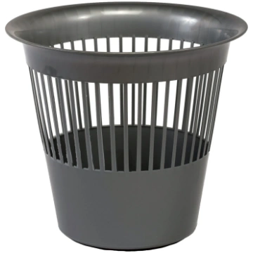 Atkritumu tvertne Okko, melna krās., 10 l, 55 cm