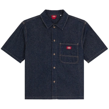 Dickies - Denim Shirt Ss - izmērs M