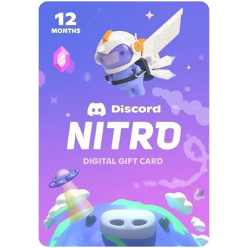 Discord Nitro 12 Months Discord Coda
