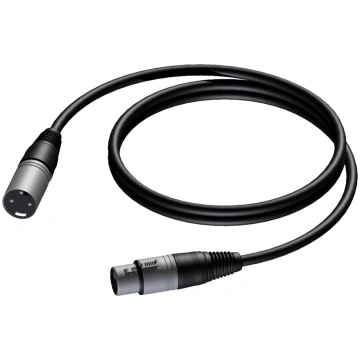 Audio kabelis PROCAB CAB901 3m XLR Vīriešu uz Siev