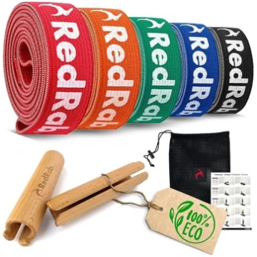 Fitnessbänder Stoff - lang - Fitness Band einzeln