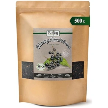 Biojoy bioloģiskās melnās plūškoka ogas (500 g), ž