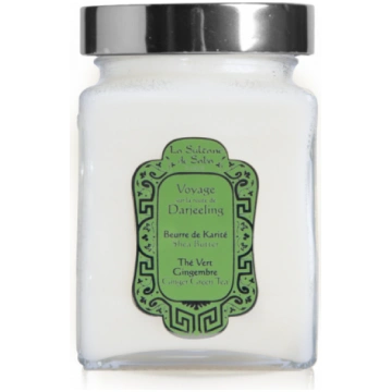 Ginger Green Tea Shea Butter Barojošs šī sviests ķ
