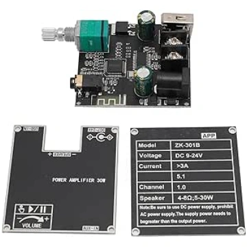 Bluetooth 5.1 pastiprinātāja padome DC 9-24V mono 