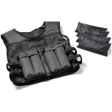 Svara veste Tunturi Adjustable Weighted Vest, 15 k