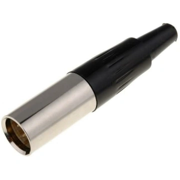 Connector: XLR mini; plug; male; PIN: 5; for cable