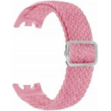Beline Strap Mi Band 8 Nylon Pink Siksniņa 1381652