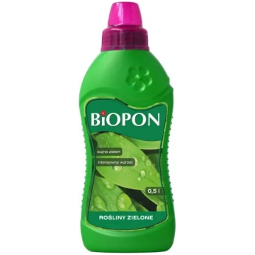 Šķidrais mēslojums zaļajiem augiem BIOPON 0,5 l (B