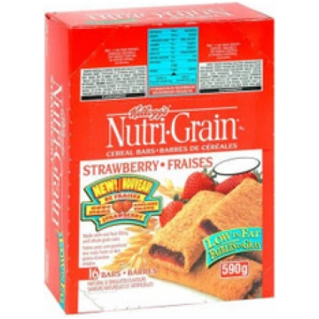 Kellogg's Nutrigrain Strawberry Cereal Bars 3