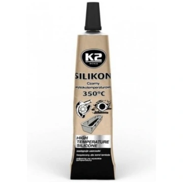 Hermētiķis K2 Black Silicone +350C 21g