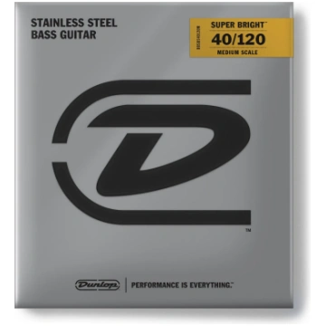 DBSBS40120M SUPER BRIGHT STEEL MEDIUM SCALE BASS S
