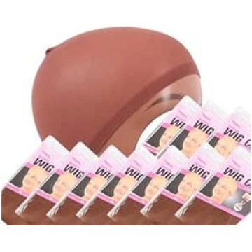 haarnetz Hellbraune Perückenkappen for Frauen, 20 