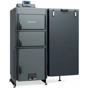 KAMEN granulu un ogļu apkures katls MULTI 40kW 150
