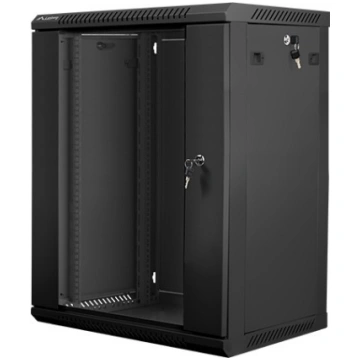 LANBERG Wall-Mounted Rack 19"" 15U 600x450mm black