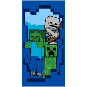 Minecraft pludmales dvielis 140x70cm Jerry Fabrics