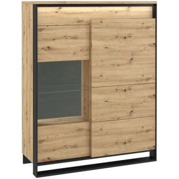 Mirjan24 2D1S Quant QA-06 Display Cabinet with LED