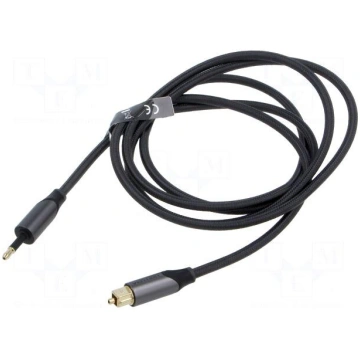 Cable | Toslink 3,5mm Mini plug,Toslink plug | 1.5