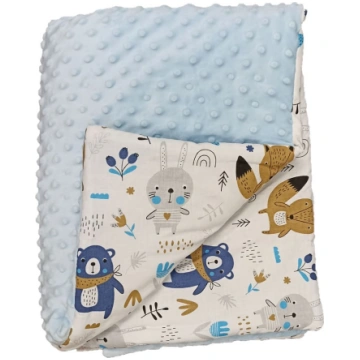 Duet Baby Blanket - 664- with filling - MINKY / CO